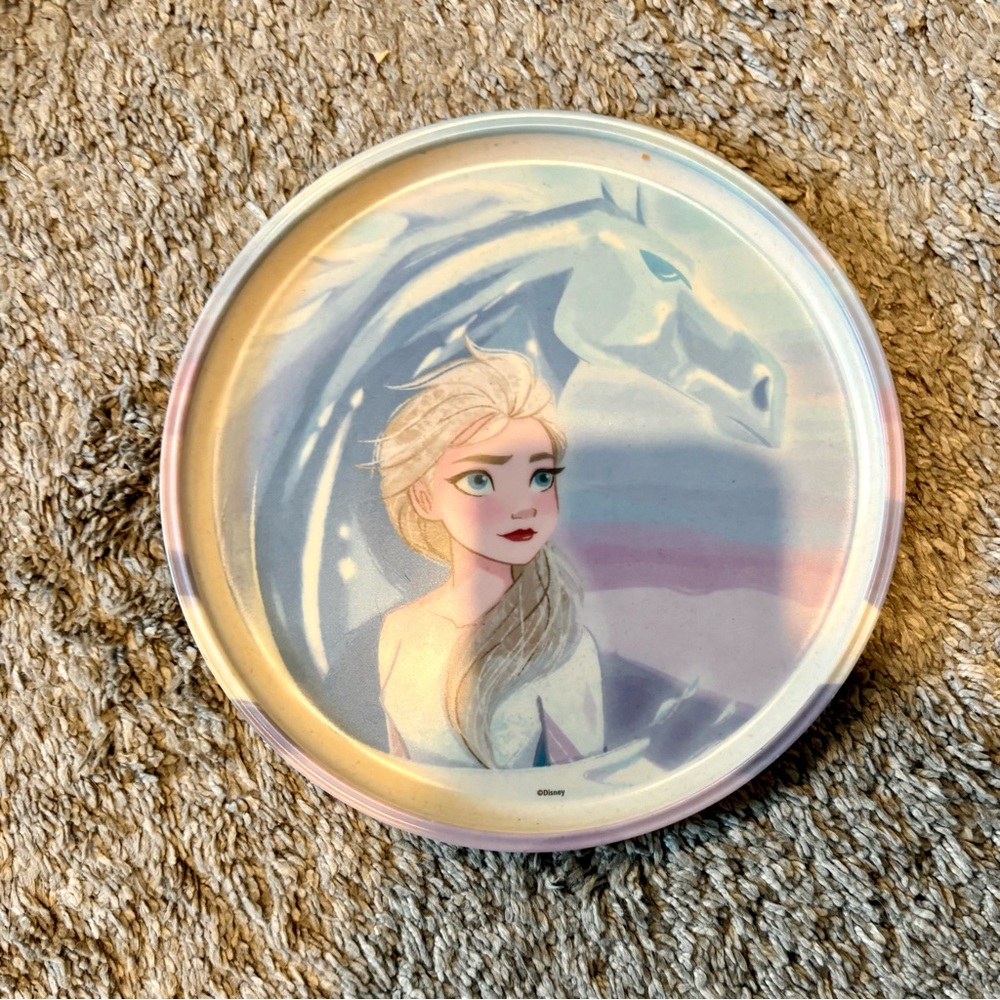 Frozen Elsa Plastic plate for kids